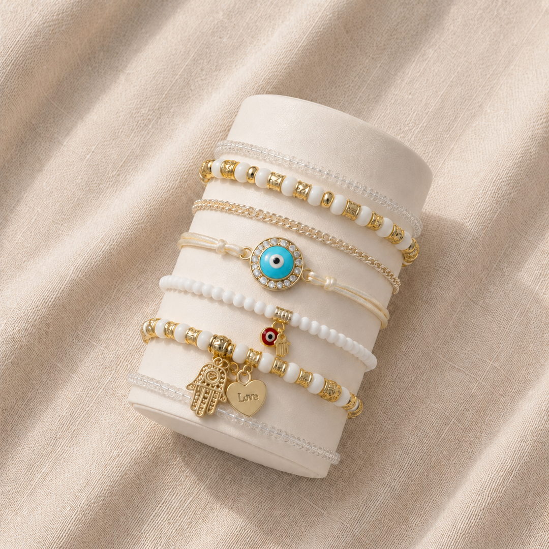 Armband-Set im Ibiza-Stil