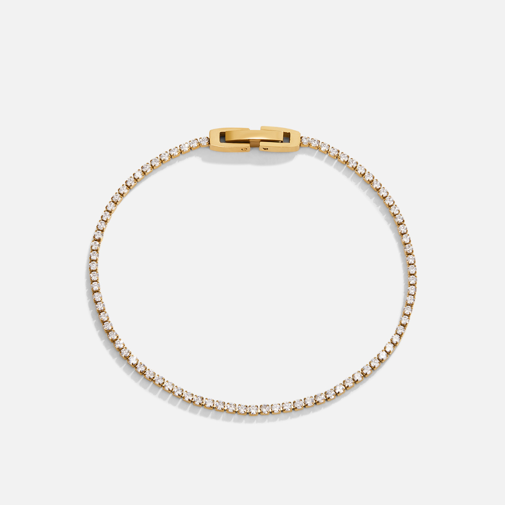 Luxuriöses Kristall-Tennisarmband