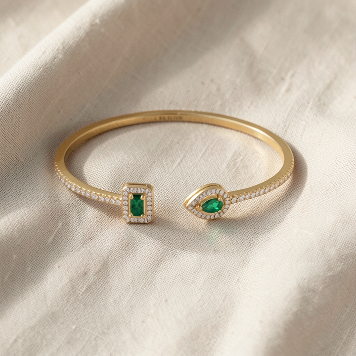 Grünes Armband Liebe