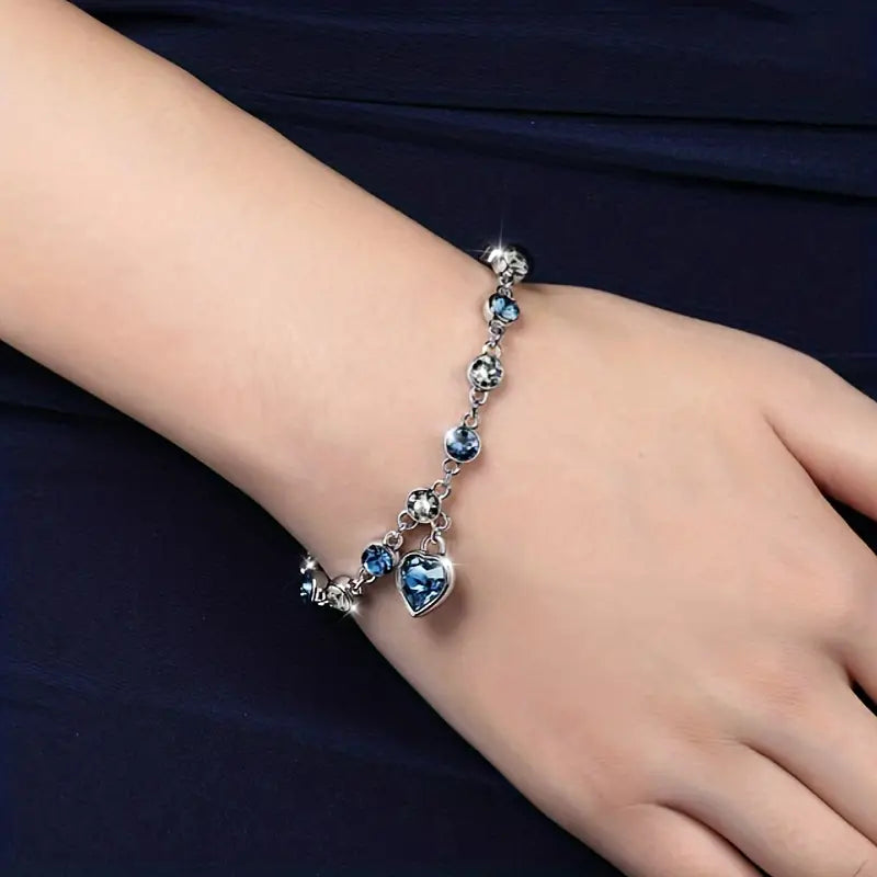 Armband Meeresherz-Schimmer | Weissgold