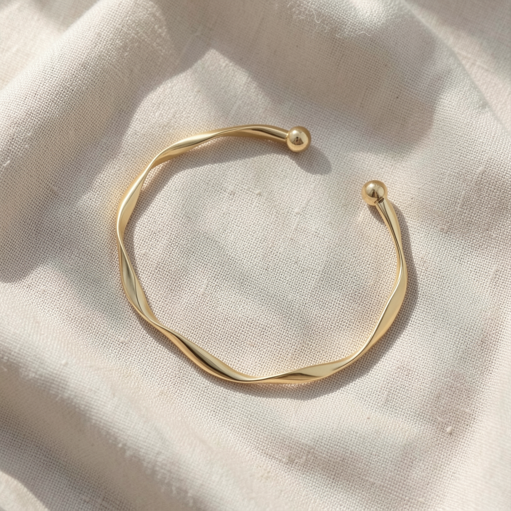 Elegantes Goldarmband