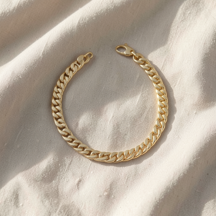 Kubanisches Estate-Armband | Gold