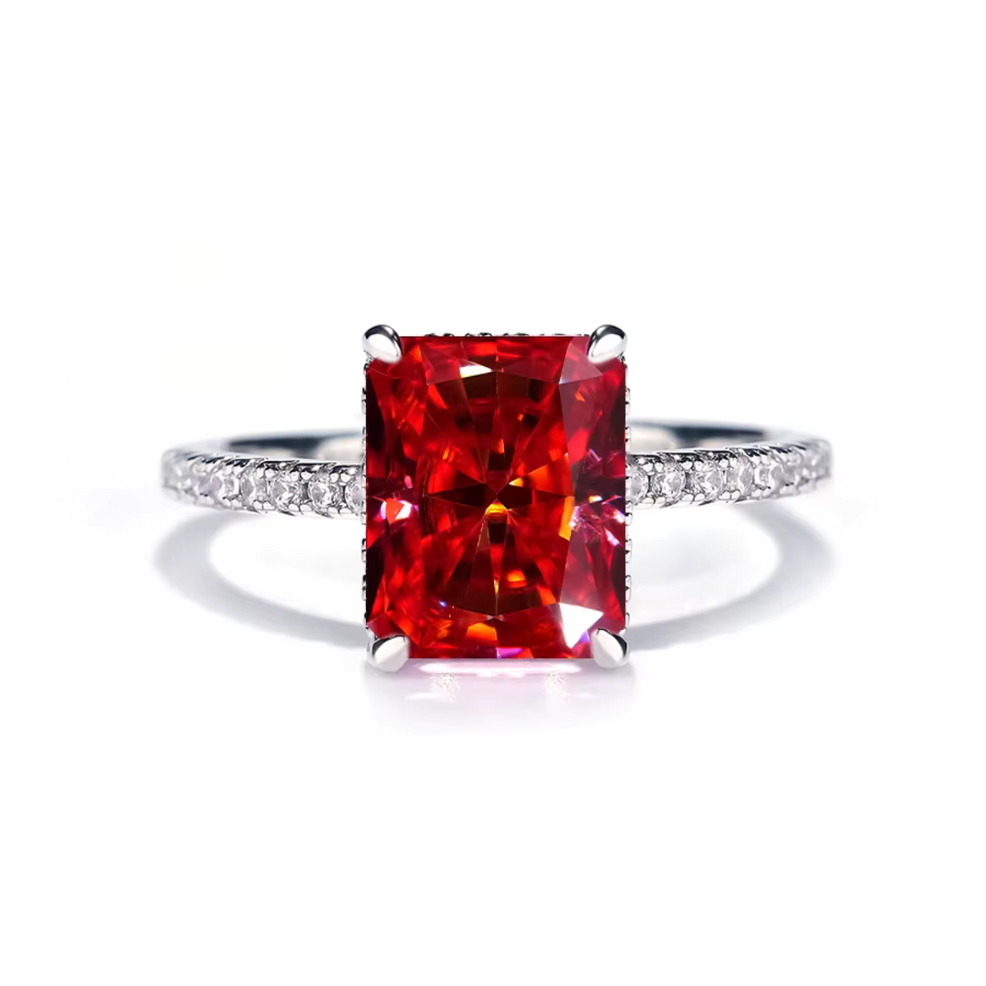 Ring mit Moissanit