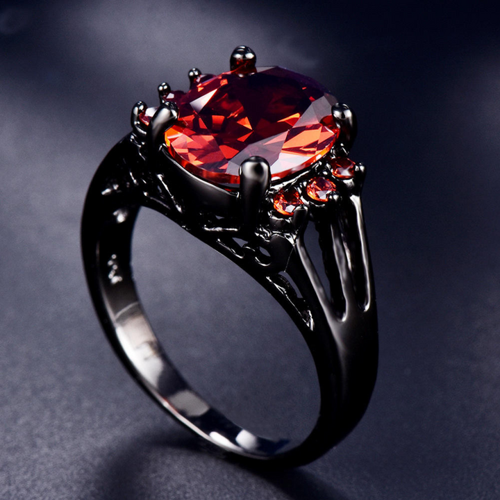 Schwarzer Memoire-Ring