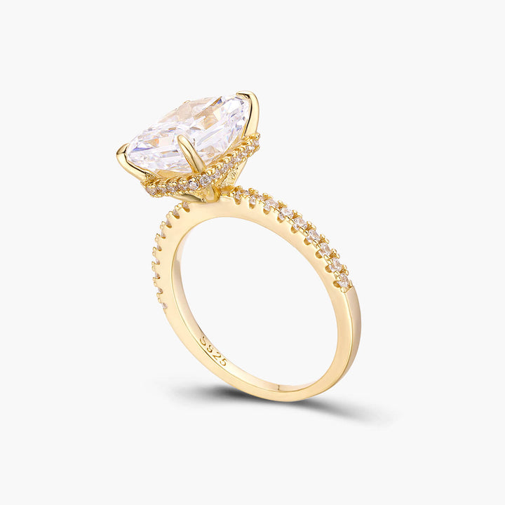 Königlicher Diamant-Solitärring