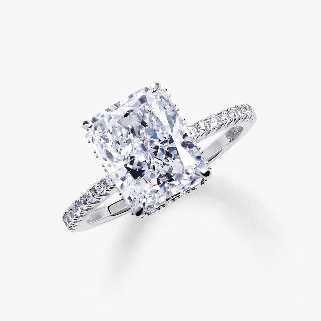 Königlicher Diamant-Solitärring