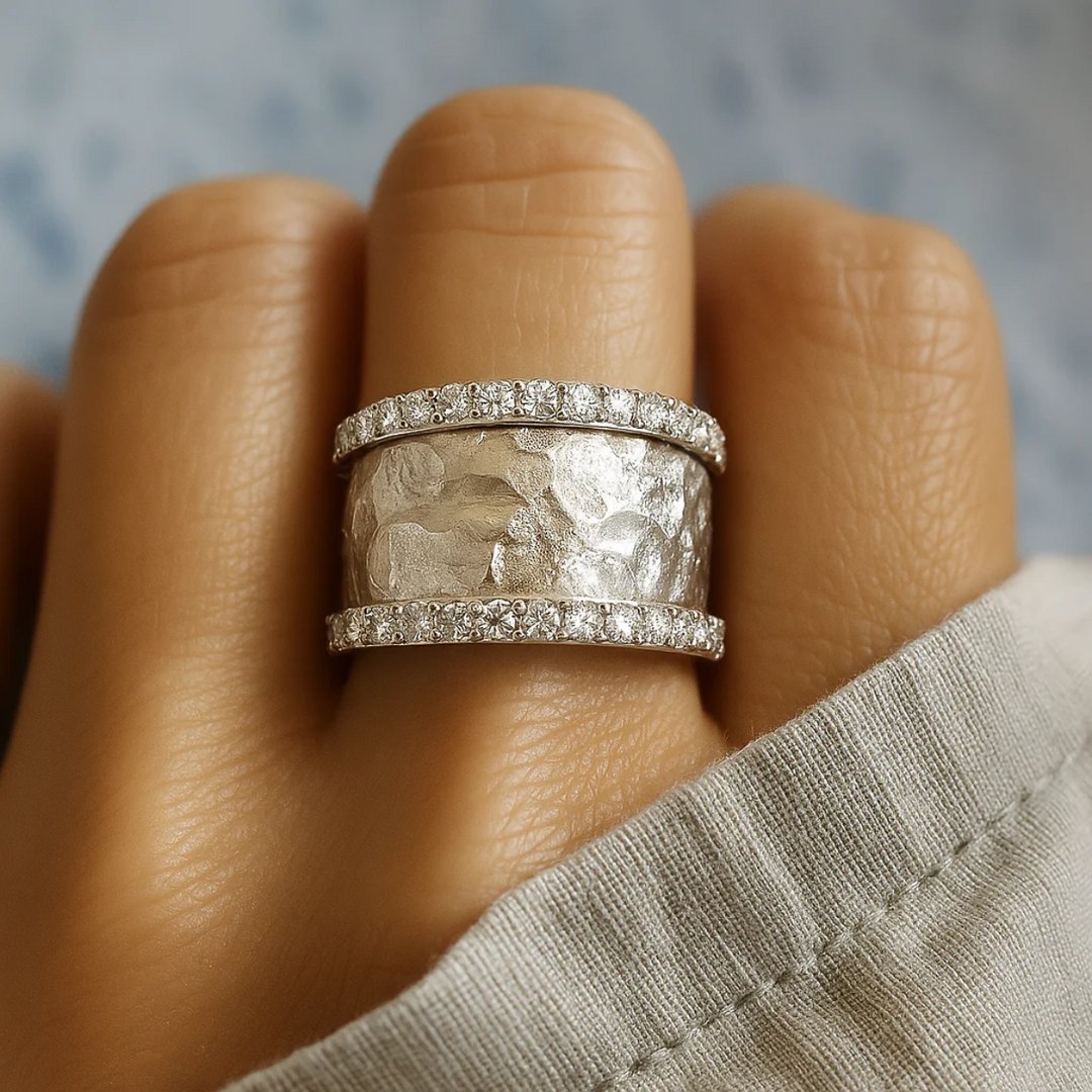 Silberring mit Zirkonia