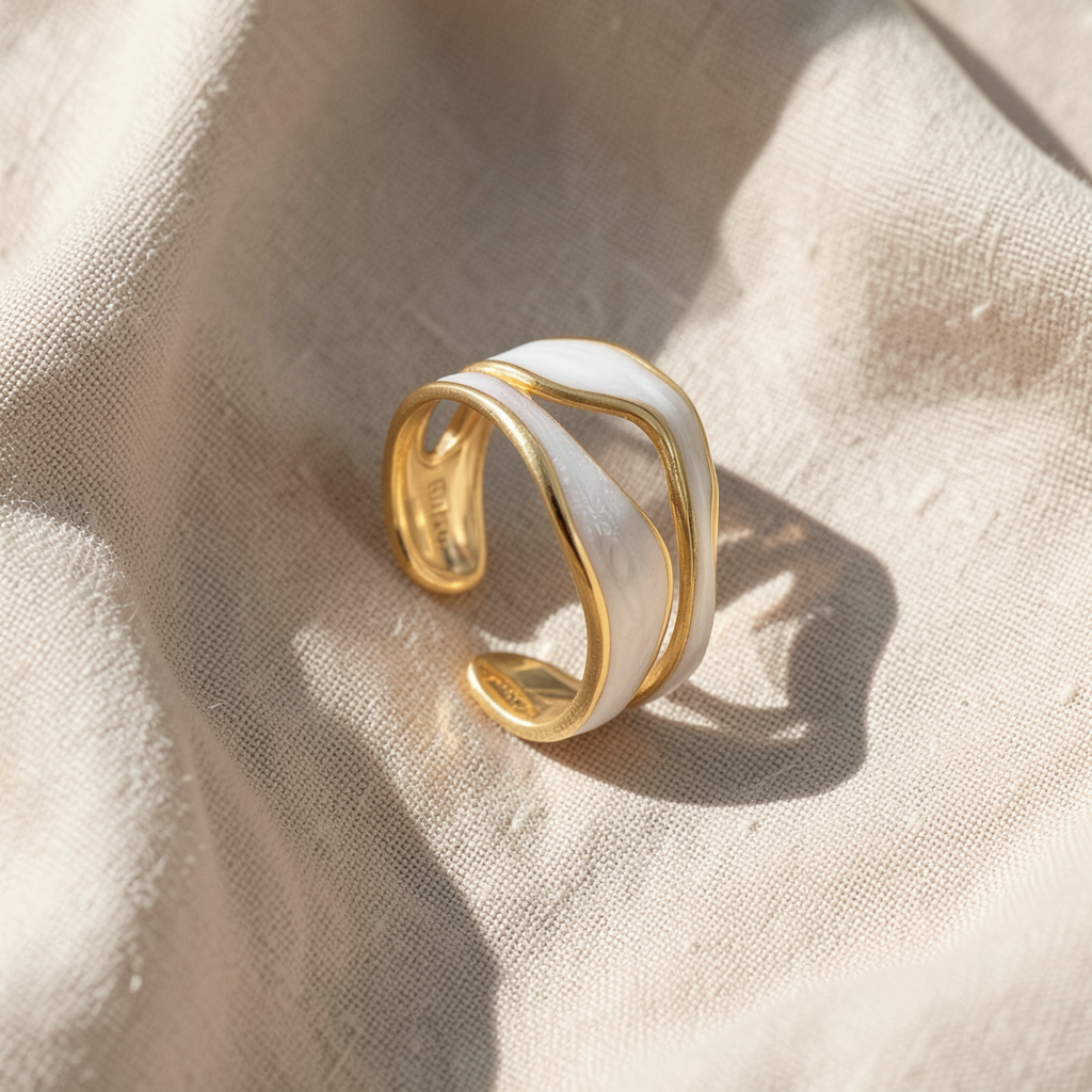 Weissgoldring