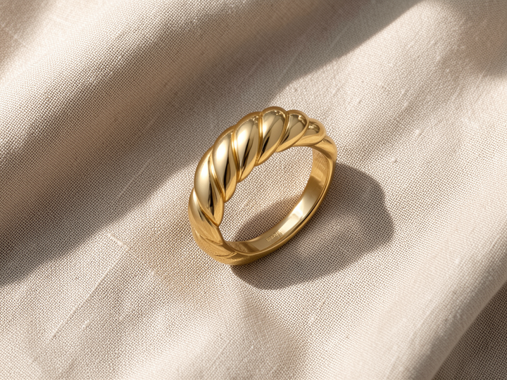 Croissant-Ring | Gold