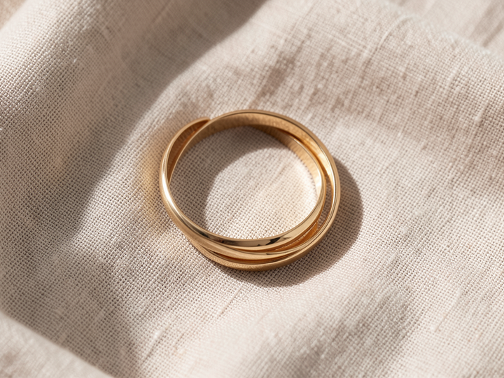 Dreifacher Ring | Gold