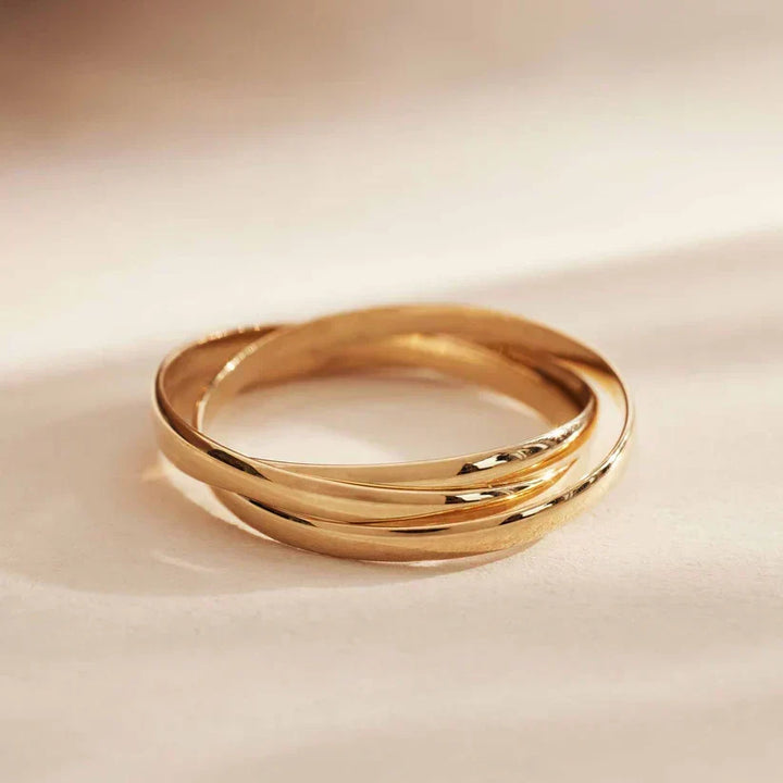 Dreifacher Ring | Gold