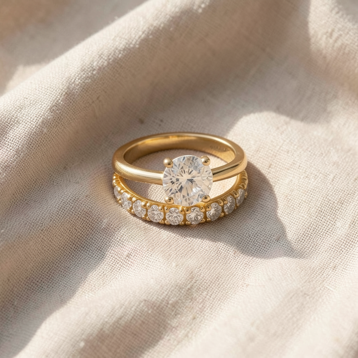 Ring-Set Savaya | Gold