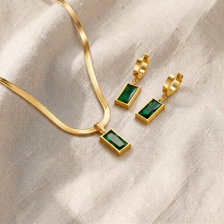 Schmuckset Iselotte Verdain | Gold
