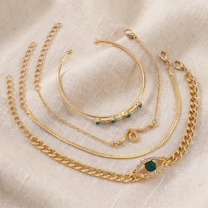 Armbandset Serpina Veyra | Gold