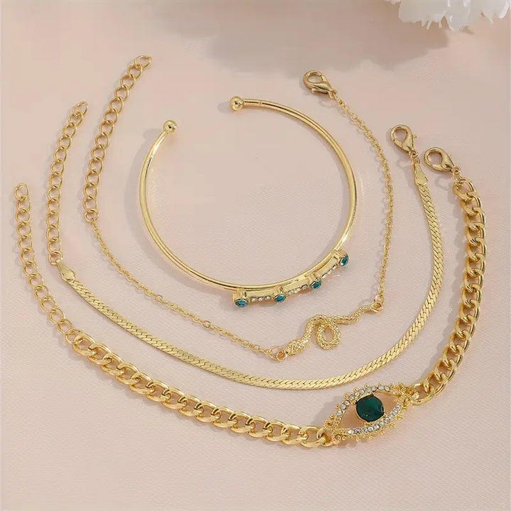 Armbandset Serpina Veyra | Gold