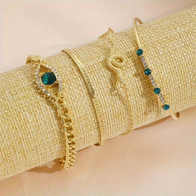 Armbandset Serpina Veyra | Gold
