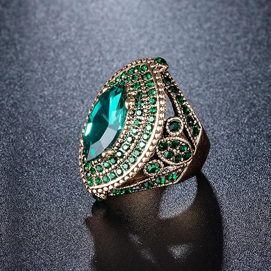 Ring Regent mit Smaragd | Gold