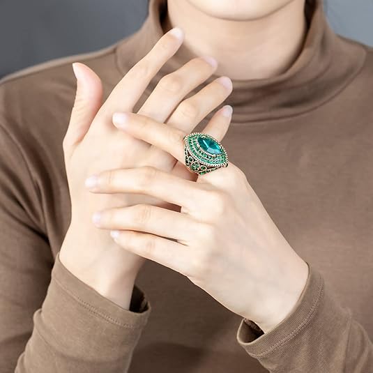 Ring Regent mit Smaragd | Gold