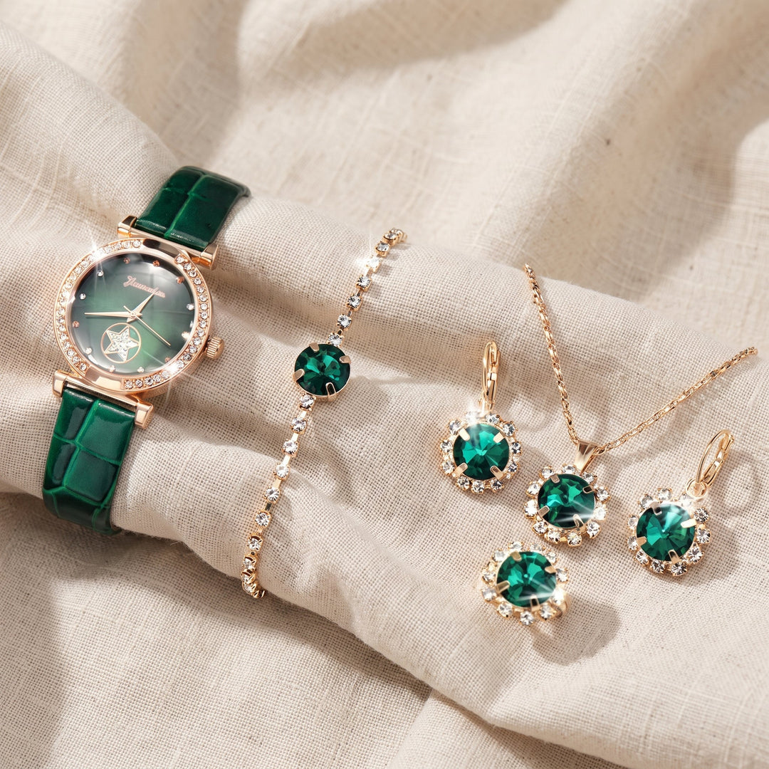 Schmuckset Verdantra Timecourt | Gold