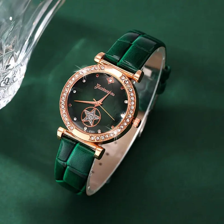 Schmuckset Verdantra Timecourt | Gold