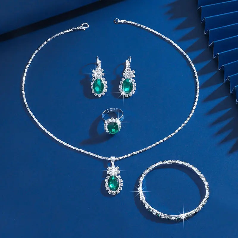 Schmuckset Seloria Grevalyn | Weissgold