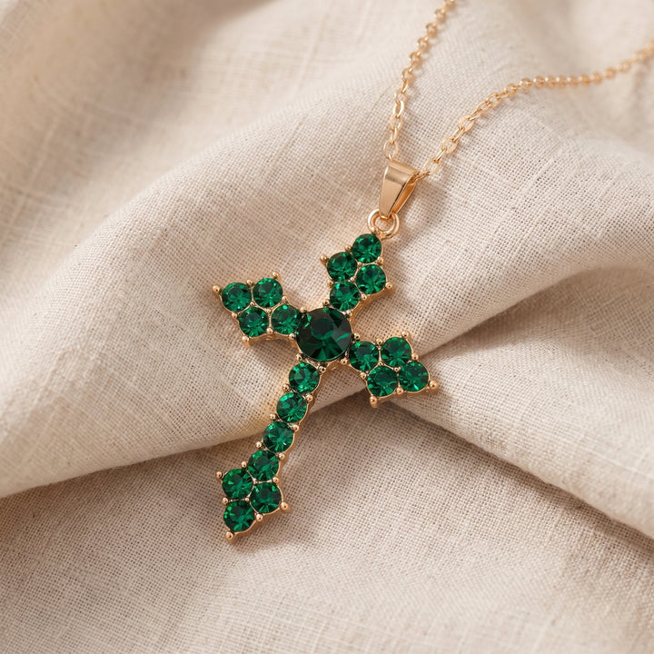 Halskette Veridienne Croixheart | Gold