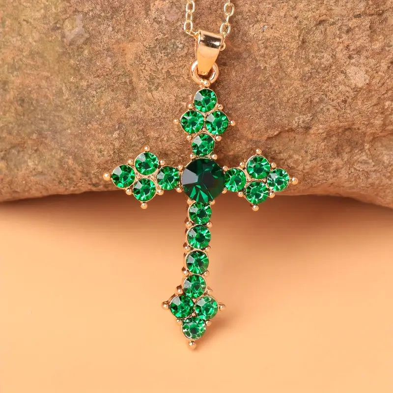 Halskette Veridienne Croixheart | Gold