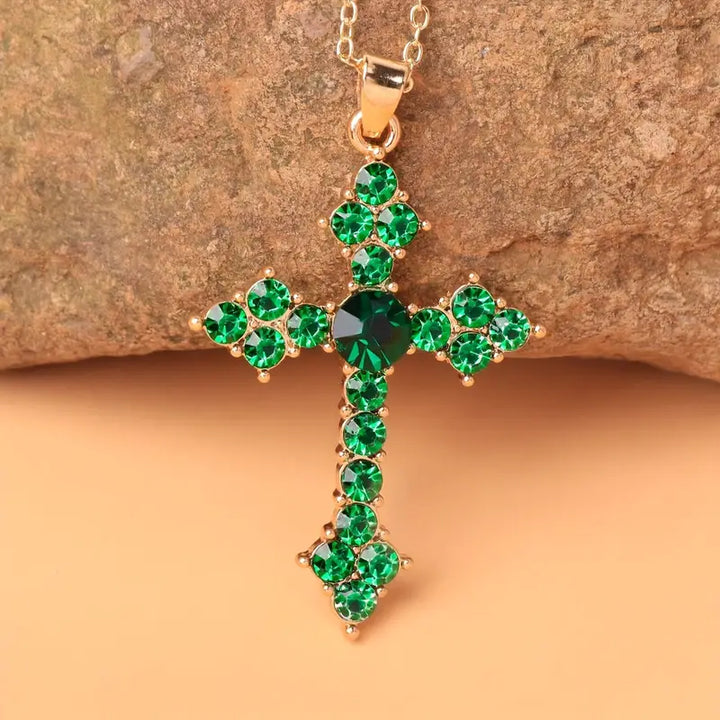 Halskette Veridienne Croixheart | Gold