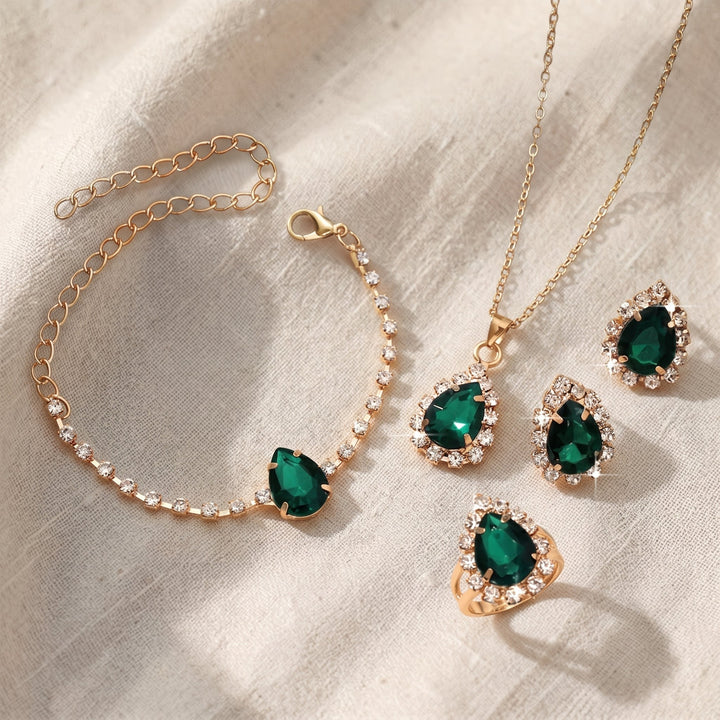 Schmuckset Elisandre Vermont | Gold