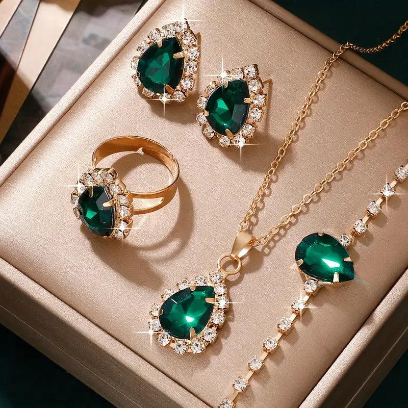 Schmuckset Elisandre Vermont | Gold