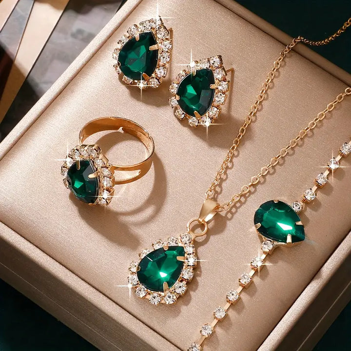 Schmuckset Elisandre Vermont | Gold