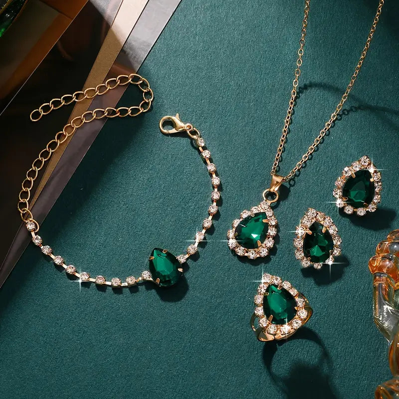 Schmuckset Elisandre Vermont | Gold