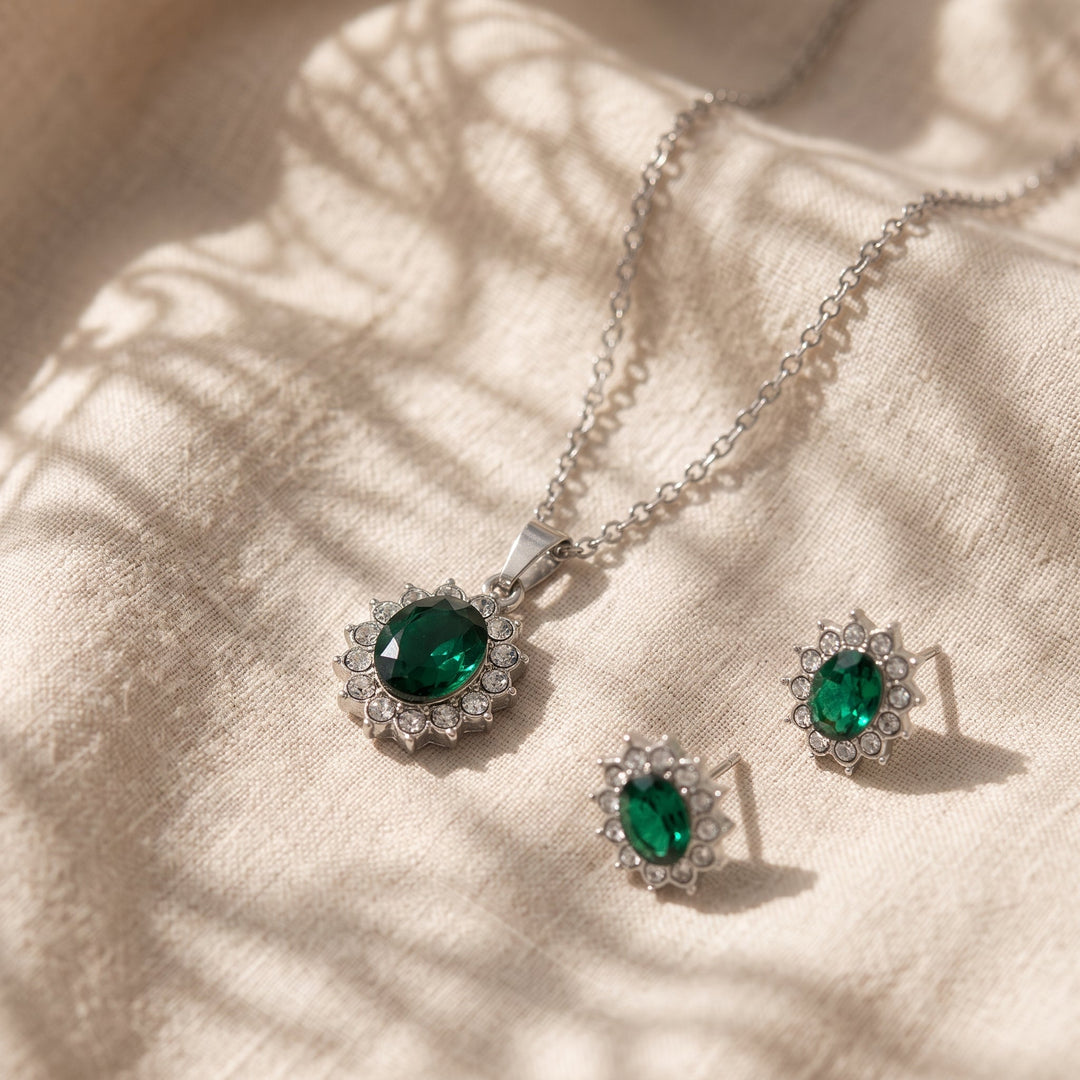 Schmuckset Katya Smeryn | Weissgold