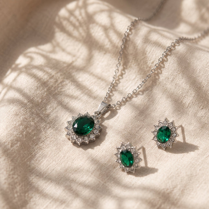 Schmuckset Katya Smeryn | Weissgold