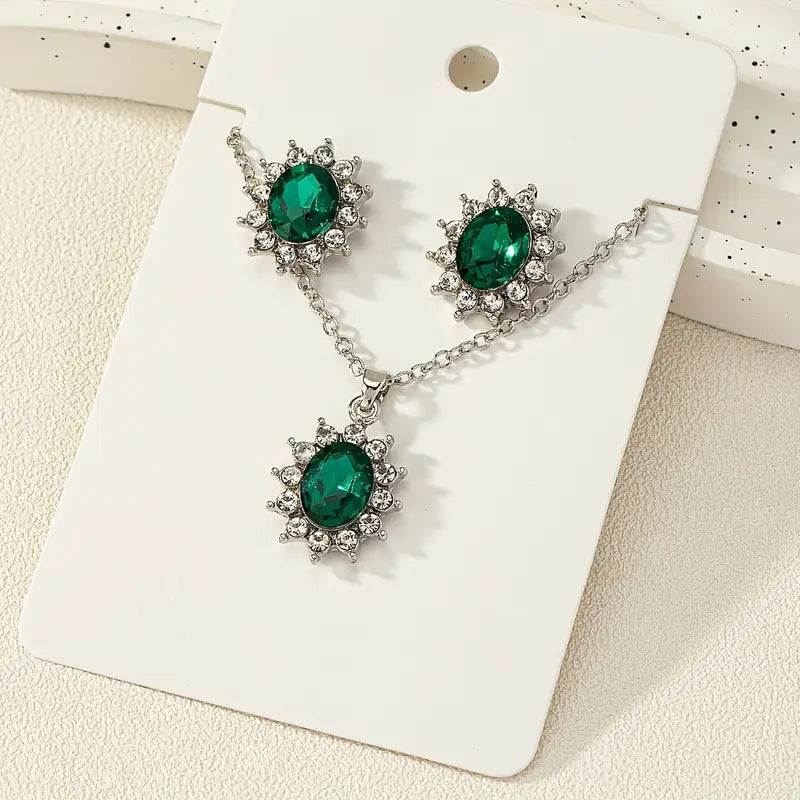 Schmuckset Katya Smeryn | Weissgold