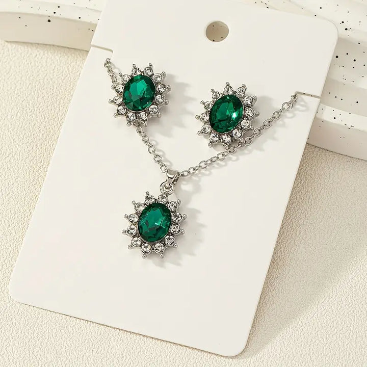 Schmuckset Katya Smeryn | Weissgold