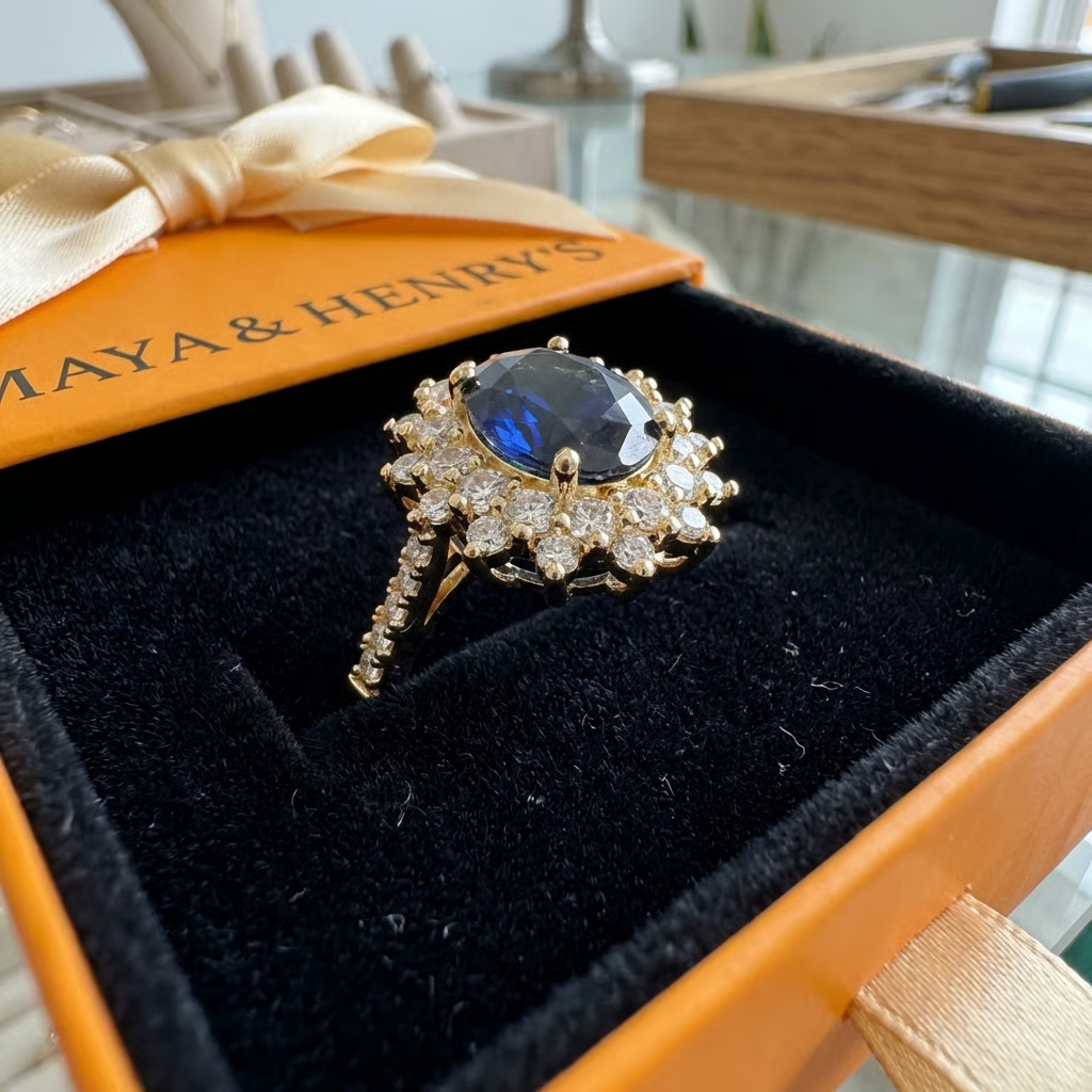 Ring Vionne Saphirae | Gold