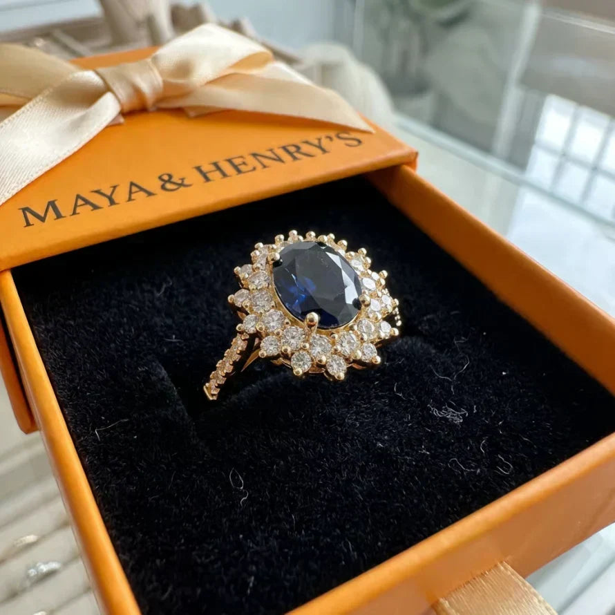Ring Vionne Saphirae | Gold
