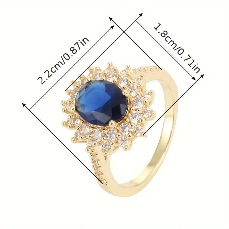 Ring Vionne Saphirae | Gold