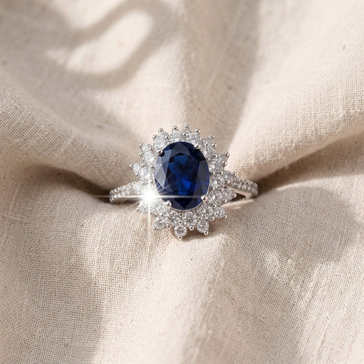 Ring Vionne Saphirae | Weissgold