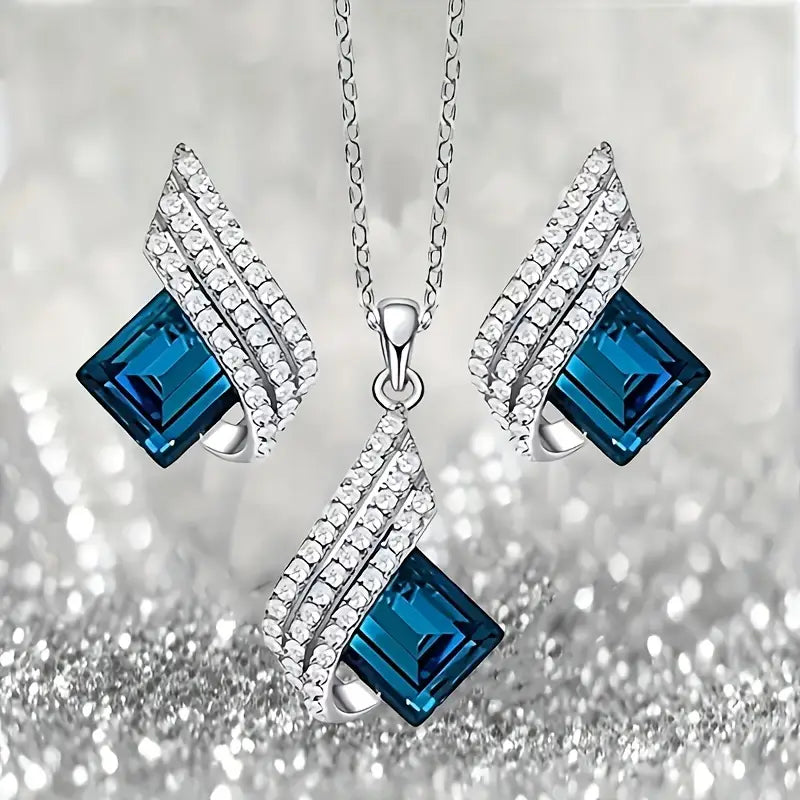 Schmuckset Brienne Solazure | Weissgold