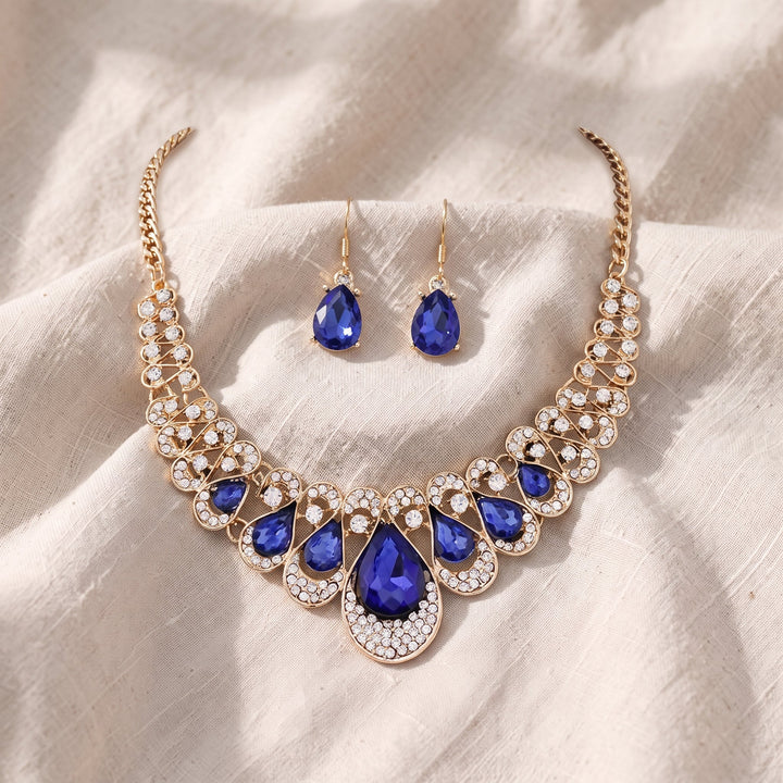 Schmuckset Maevina Zafiros | Gold