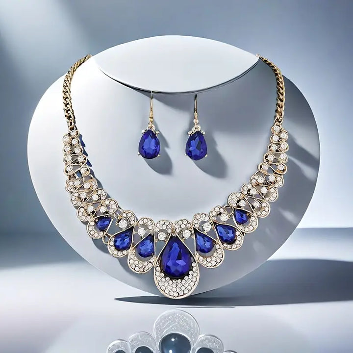 Schmuckset Maevina Zafiros | Gold