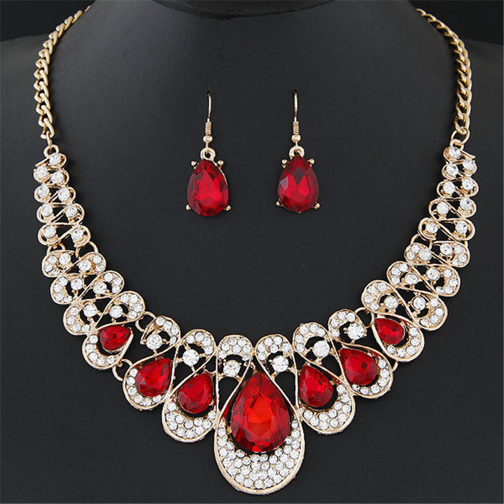 Schmuckset Maevina Crimselle | Gold