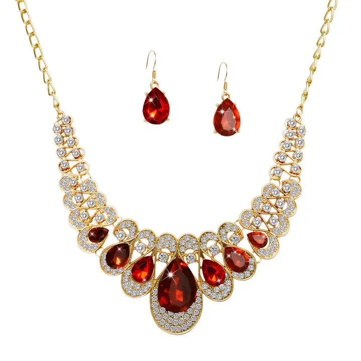 Schmuckset Maevina Crimselle | Gold