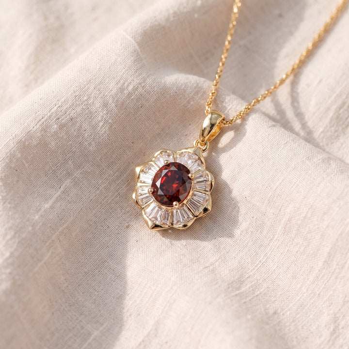 Halskette Kavella Solcrimson | Gold