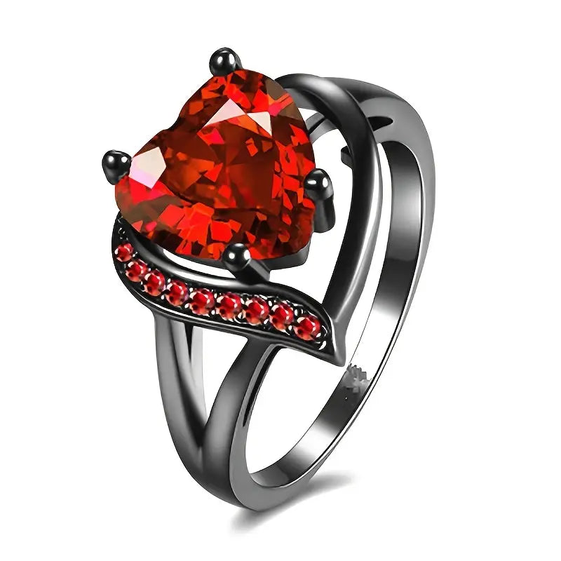 Ring Calindra Rosethorne | Schwarz