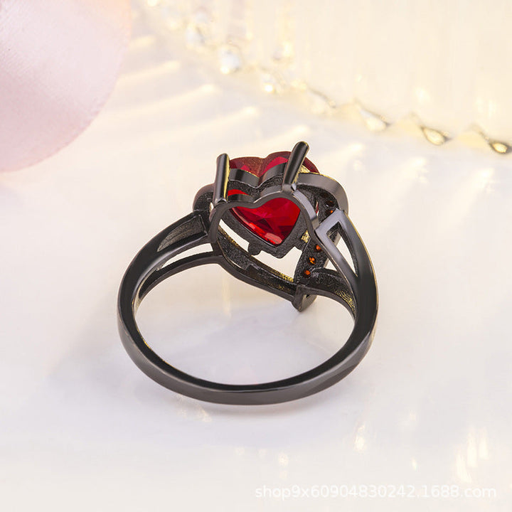 Ring Calindra Rosethorne | Schwarz