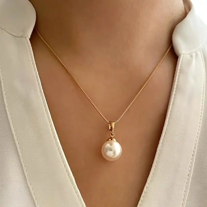 Perlenschmuck-Set Golden Grace | Gold