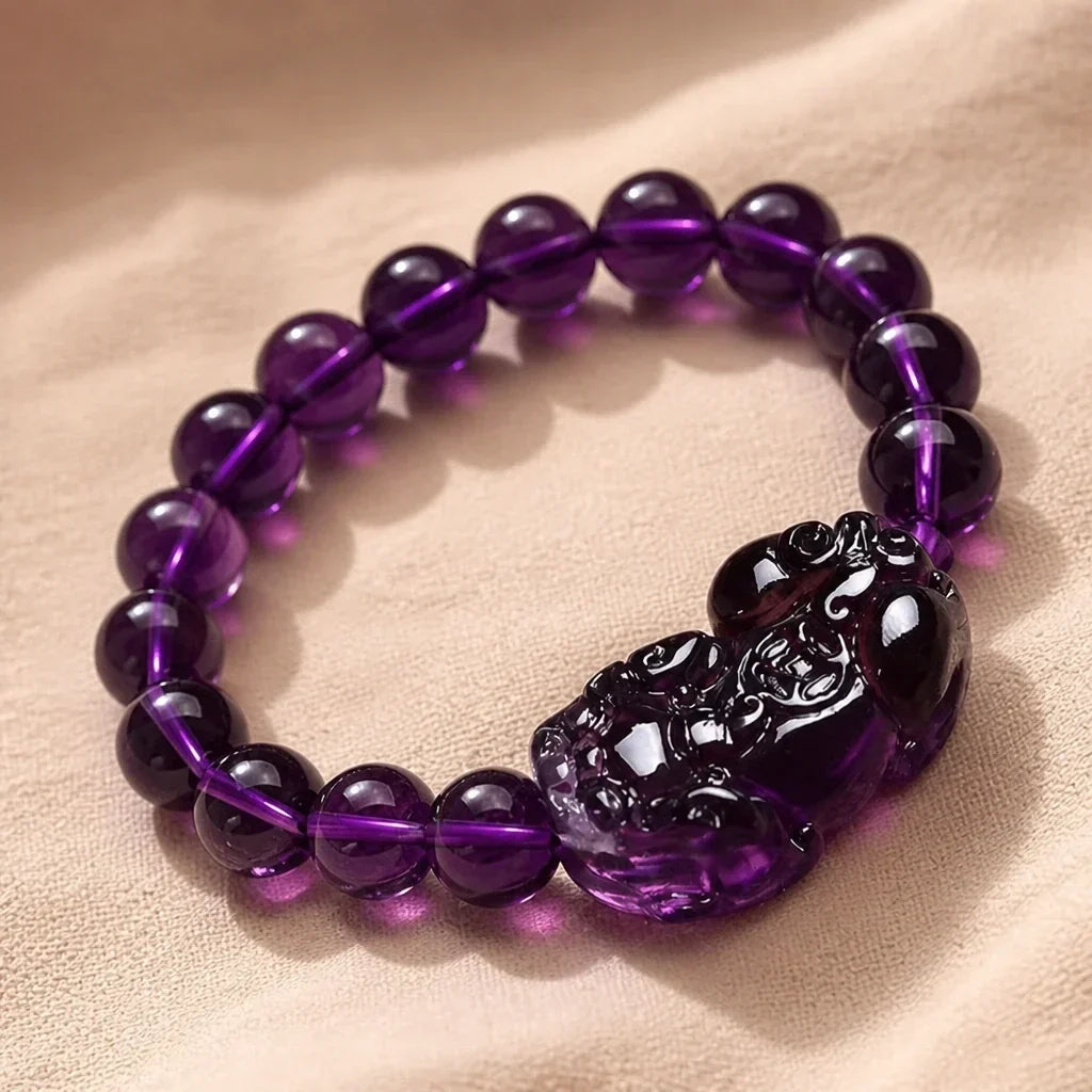 Pixiu-Perlenarmband im Tribal-Stil